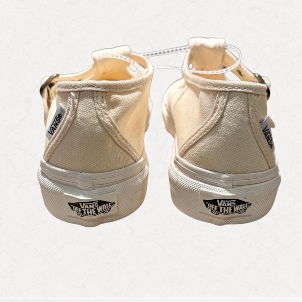 Vans Style 93 Mary Jane White Canvas Lug Sole Shoes NWOT Women’s - Picture 5 of 9